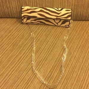 Zebra patterned ALDO purse non used
